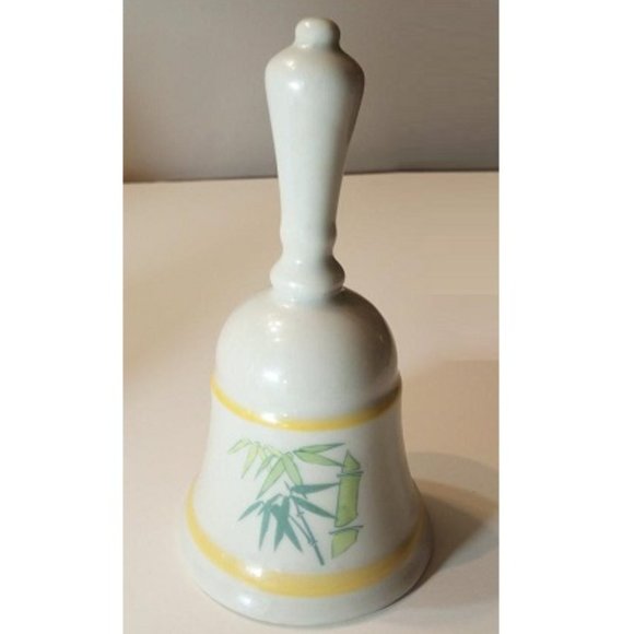 Ceramic Bell - Bamboo Print - Picture 1 of 4